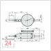 Mitutoyo Serie 513 Fühlhebelmessgerät 1 / 0,01 mm 
Messeinsatz: 41 mm / Außenring: 40 mm
513-415-10E / Bezifferung: 0-50-0 / Bauform: horizontal