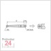 Mitutoyo Taster D= 2 mm Rubinkugel
für Serie 513 / M1,7x0,35 / Länge= 41 mm
21CZA211