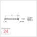 Mitutoyo Taster D= 2 mm Rubinkugel
für Serie 513 / M1,7x0,35 / Länge= 41 mm
21CZA211