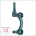 Mitutoyo Zentrierhalter 8 mm 
für Serie 513 Standardmodelle 
901959