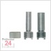 Mitutoyo Einspannschaft 4 mm, 9,52 mm Schaft mit gerendelter Klemmung
für Serie 518 Standardmodelle 
21CZB133