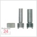 Mitutoyo Einspannschaft 4 mm, 9,52 mm Schaft mit gerendelter Klemmung
für Serie 518 Standardmodelle 
21CZB133