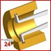 Kroeplin Schnelltaster Digital 20 - 40 mm
für Innen Nutenmessung Typ: L220
Ziffernschrittwert Zw:  10,001 / 0,002 / 0,005 / 0,01 / 0,02 / 0,05mm
Max. Tastarmlänge L: 85 mm