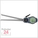 Kroeplin Schnelltaster Digital 15 - 65 mm
für Innen-Nutenmessung Typ: L415
Skalenteilungswert Skw:  0,001 / 0,002 / 0,005 / 0,01 / 0,02 / 0,05   mm
Max. Tastarmlänge: 188 mm