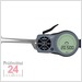 Kroeplin Schnelltaster Digital 10 - 20 mm
für 3-Punktmessung Typ: L210P3
Skalenteilungswert Skw:  0,001 / 0,002 / 0,005 / 0,01 / 0,02 / 0,05   mm
Max. Tastarmlänge: 75 mm