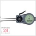 Kroeplin Schnelltaster Digital 25 - 45 mm
für 3-Punktmessung Typ: L225P3
Skalenteilungswert Skw:  0,001 / 0,002 / 0,005 / 0,01 / 0,02 / 0,05   mm
Max. Tastarmlänge: 84 mm