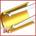 Kroeplin Schnelltaster Analog Messbereich:  20 - 40   mm
für Innen Freistichmessung Typ:  G2G20  
Skalenteilungswert Skw: 0,01 mm
Max. Tastarmlänge L: 85 mm