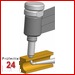 Kroeplin Schnelltaster Analog Messbereich:  0 - 10   mm
für Rohrwandmessung Typ:  POCO 2R  
Skalenteilungswert Skw: 0,1 mm
Max. Tastarmlänge L: 25 mm