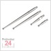 Mahr Messeinsatz mit Hartmetallkugel ø 2 mm
M2x0,4 / Messeinsatzlänge 14,5 mm
Standard 4305850