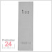 STEINLE 4201 Einzel Parallel Endmaß Stahl 1,02 mm
DIN EN ISO 3650 mit Toleranzklasse: 0