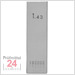 STEINLE 4201 Einzel Parallel Endmaß Stahl 1,43 mm
DIN EN ISO 3650 mit Toleranzklasse: 0