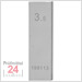 STEINLE 4201 Einzel Parallel Endmaß Stahl 3,5 mm
DIN EN ISO 3650 mit Toleranzklasse: 0