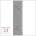 STEINLE 4201 Einzel Parallel Endmaß Stahl 7,5 mm
DIN EN ISO 3650 mit Toleranzklasse: 0