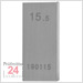 Einzel Endmaß Stahl 15,5 mm
DIN EN ISO 3650 mit Toleranzklasse: 0