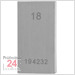 Einzel Endmaß Stahl 18 mm
DIN EN ISO 3650 mit Toleranzklasse: 0