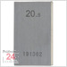 Einzel Endmaß Stahl 20,5 mm
DIN EN ISO 3650 mit Toleranzklasse: 0