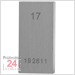 STEINLE 4202 Einzel Parallel Endmaß Stahl 17 mm
DIN EN ISO 3650 mit Toleranzklasse: 1