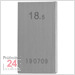 STEINLE 4202 Einzel Parallel Endmaß Stahl 18,5 mm
DIN EN ISO 3650 mit Toleranzklasse: 1
