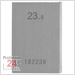 STEINLE 4202 Einzel Parallel Endmaß Stahl 23,5 mm
DIN EN ISO 3650 mit Toleranzklasse: 1