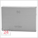 STEINLE 4202 Einzel Parallel Endmaß Stahl 50 mm
DIN EN ISO 3650 mit Toleranzklasse: 1