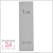 STEINLE 4213 Einzel Parallel Endmaß Stahl 1,08 mm
DIN EN ISO 3650 mit Toleranzklasse: 2
