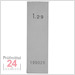 STEINLE 4213 Einzel Parallel Endmaß Stahl 1,29 mm
DIN EN ISO 3650 mit Toleranzklasse: 2