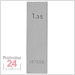 STEINLE 4213 Einzel Parallel Endmaß Stahl 1,35 mm
DIN EN ISO 3650 mit Toleranzklasse: 2