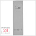 STEINLE 4213 Einzel Parallel Endmaß Stahl 1,4 mm
DIN EN ISO 3650 mit Toleranzklasse: 2