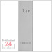 STEINLE 4213 Einzel Parallel Endmaß Stahl 1,47 mm
DIN EN ISO 3650 mit Toleranzklasse: 2