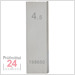 STEINLE 4213 Einzel Parallel Endmaß Stahl 4,5 mm
DIN EN ISO 3650 mit Toleranzklasse: 2