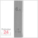 STEINLE 4213 Einzel Parallel Endmaß Stahl 6,5 mm
DIN EN ISO 3650 mit Toleranzklasse: 2