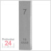 STEINLE 4213 Einzel Parallel Endmaß Stahl 7 mm
DIN EN ISO 3650 mit Toleranzklasse: 2