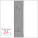 STEINLE 4213 Einzel Parallel Endmaß Stahl 7,5 mm
DIN EN ISO 3650 mit Toleranzklasse: 2