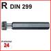 STEINLE Gewindegrenzlehrdorn R 1/16 -28 
Kegliges Whitworth Rohrgewinde
Gewindelehre nach DIN2999, rechts