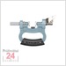 Mitutoyo Serie 201 verstellbare Rachenlehre 0 - 25 mm
201-101 ohne Messuhr
