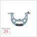 Mitutoyo Serie 201 verstellbare Rachenlehre 125 - 150 mm
201-106 ohne Messuhr
