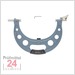 Mitutoyo Serie 201 verstellbare Rachenlehre 225-250 mm
201-110 ohne Messuhr