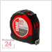 BMI Taschenbandmaß 472 twoComp, Länge 3 m, mm-Teilung 
Bandbreite: 16 mm, weiß lackiertes Band , Gehäuse rot
Massband 472341