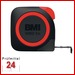 BMI Taschenbandmaß 411 VARIO Standard, Länge 2 m
Bandbreite: 13 mm, weiß lackiertes Band, 
Gehäuse schwarz/rot, Massband 411241
Aktionspreis gültig bis 31.05.2024
Nur solange der Vorrat reicht