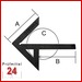 STEINLE 5414 Zentrierwinkel Leichtbauweise 160 x 110 mm 
für Wellen bis: 170 mm
inkl. R50 Reißnadel aus Hartmetall
Aktionspreis gültig bis 31.05.2025
Nur solange der Vorrat reicht