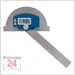 STEINLE Digital Gradmesser / Winkelmesser 120x150 mm
Messbereich: 180°, Ablesung: 0,05°
Genauigkeit: ±0,3°