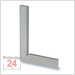 STEINLE 6309 Präzisions Haarwinkel 50 x 40 mm
INOX Rostfrei - DIN875/00
Querschnitt:15 x 6 mm