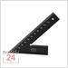 STEINLE 6318 Spitz-Winkel 45° 
120 x 80 mm