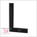 STEINLE 6323 Flachwinkel ohne Anschlag 100 x 70 mm
Anschlagwinkel - ALU - DIN875/1