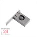 STEINLE 6326 Haarwinkel verstellbar 60 x 40 mm
DIN 875/00