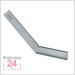 STEINLE 6331 Sechskantwinkel 120° 100x100 mm
ohne Anschlag