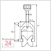 STEINLE 6518 Doppel Prisma
25 x 20 x 20 mm