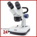 STEINLE SFX-33 Stereomikroskop 20x-40x, 
mit 1 W LED Auf- und Durchlicht Touch Bedienung
45° Schrägeinblick mit Dioptrienausgleich
Wiederaufladbarer Akku