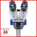STEINLE SFX-33 Stereomikroskop 20x-40x, 
mit 1 W LED Auf- und Durchlicht Touch Bedienung
45° Schrägeinblick mit Dioptrienausgleich
Wiederaufladbarer Akku
