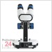 Kern OSE 421 Stereomikroskop Objektiv 2x / 4x
Auflicht: LED / Durchlicht: LED
Ständer: Mechanisch / inkl. Wiederaufladbarer Akku